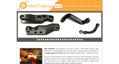 Desktop Screenshot of omniforgings.com
